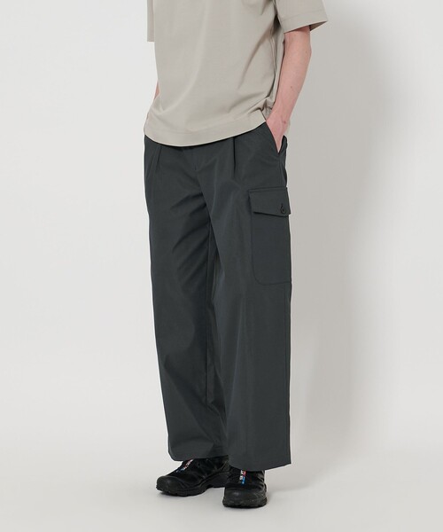 ZOZO限定】ポリエステル ツイル 1ポケット ワイドパンツ（その他パンツ