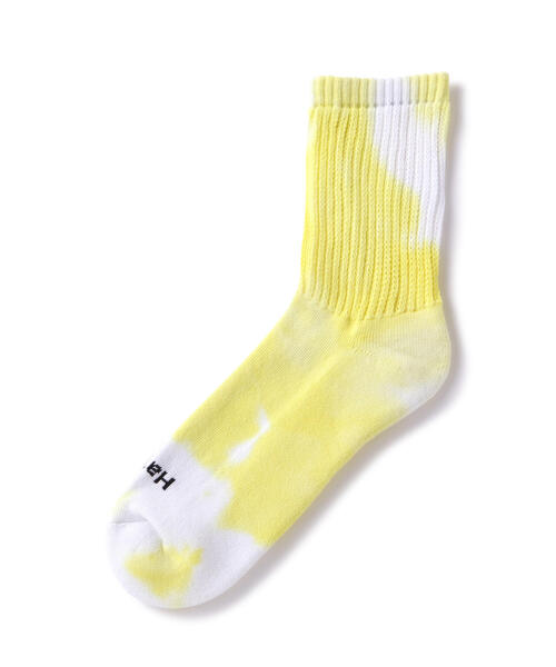 ROSTER SOX(ロスターソックス)の「ROSTER SOX/ロスターソックス TD SOCKS タイダイソックス メンズ レディース(ソックス/靴下・メンズ・ブルー/イエロー/ピンク・1/2)」の4枚目の写真