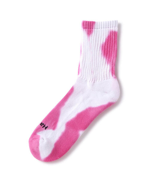 ROSTER SOX(ロスターソックス)の「ROSTER SOX/ロスターソックス TD SOCKS タイダイソックス メンズ レディース(ソックス/靴下・メンズ・ブルー/イエロー/ピンク・1/2)」の5枚目の写真