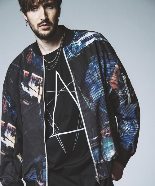 NO ID.（ノーアイディ）の「【NO ID.】Big MA-1 Blouson / ビッグ MA-1 ブルゾン（ブルゾン・メンズ・ブラック/その他22/その他5・ONE SIZE）」の3枚目の写真