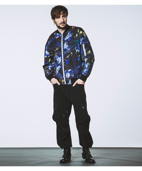 NO ID.（ノーアイディ）の「【NO ID.】Big MA-1 Blouson / ビッグ MA-1 ブルゾン（ブルゾン・メンズ・ブラック/その他22/その他5・ONE SIZE）」の7枚目の写真