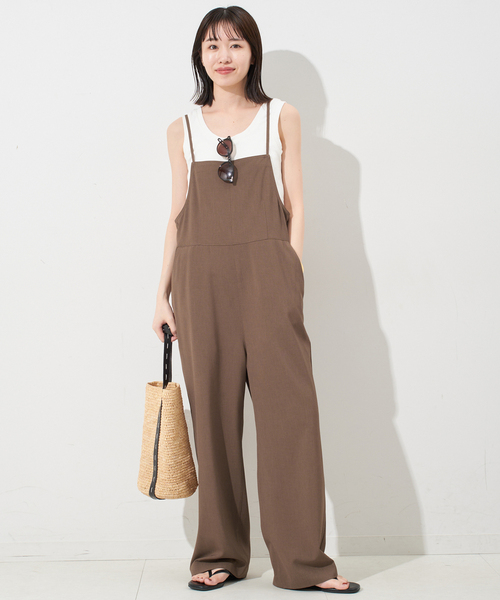 【専用となります】SLOBE IENA ヘリンボーンナローストラップサロペット 専用となります】SLOBE IENA ヘリンボーンナローストラップ