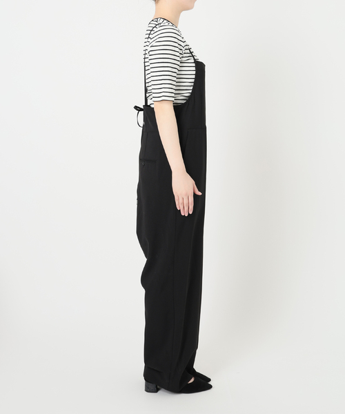 ★25SS完売品★SLOBE IENA イエナ　ナローサロペット×TEEセット ☆25SS完売品☆SLOBE IENA イエナ ナローサロペット×TEEセット