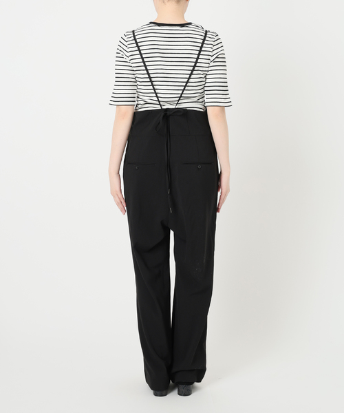 ★25SS完売品★SLOBE IENA イエナ　ナローサロペット×TEEセット ☆25SS完売品☆SLOBE IENA イエナ ナローサロペット×TEEセット