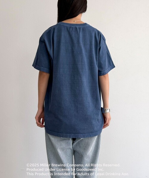 fredy emue(フレディエミュ)の「【GOOD ROCK SPEED/グッドロックスピード】Miller LITE 半袖Tシャツ(Tシャツ/カットソー・レディース・ネイビー/オフホワイト・38)」の4枚目の写真