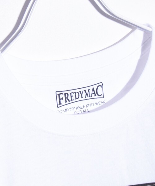 FREDY MAC(フレディーマック)の「【FREDYMAC/フレディマック】Friends forever オリジナルボディ フォトTシャツ(Tシャツ/カットソー・メンズ・ブラック/ホワイト・S/L/M)」の5枚目の写真