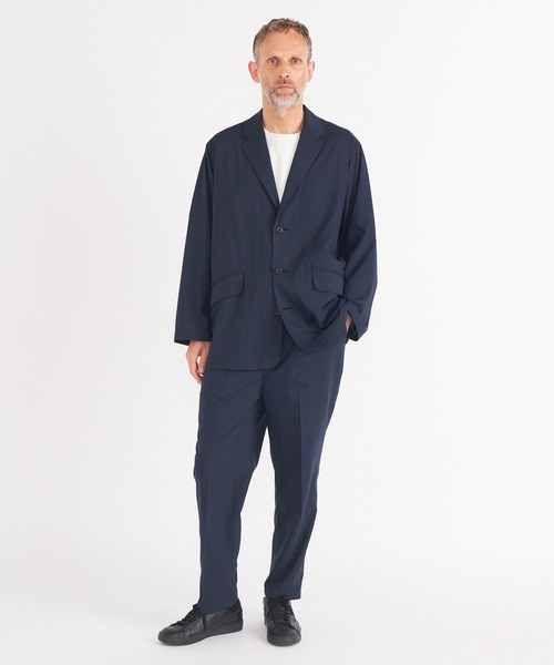 White Mountaineering - 【BLK】 SOLOTEX LAPEL JACKET / ソロ