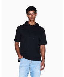 ARMANI EXCHANGE | 【A|X アルマーニ エクスチェンジ】AXロゴ 半袖フーデッドスウェットプルオーバー(スウェット)