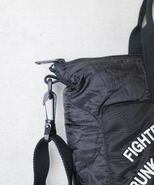 DEADSTOCK HOUSTON ヘルメットバッグ セール】【T10】【HOUSTON】EMBROIDERY QUILTING HELMET BAG