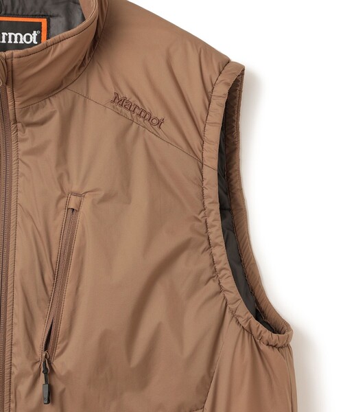 MARMOT（マーモット）の「【別注】Marmot / プリマロフト（R）パデット ベスト（軽量・保温）（ベスト・メンズ・ブラウン系その他4/ブラック・MEDIUM/SMALL/X-LARGE/LARGE/X-SMALL）」の7枚目の写真