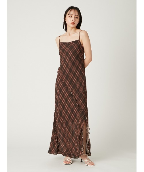 FRAY I.D（フレイアイディー）の「レーヨンシフォンラッフル