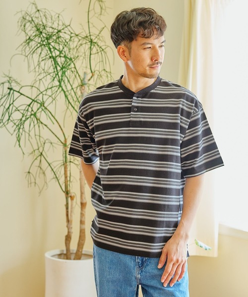 カノコヘンリーネックTシャツ（Tシャツ/カットソー）｜FOUND