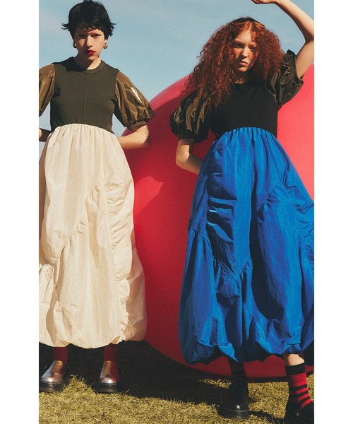 MA-1 HALF SLEEVE DOCKING OP（ワンピース）｜OMMO（オーエム