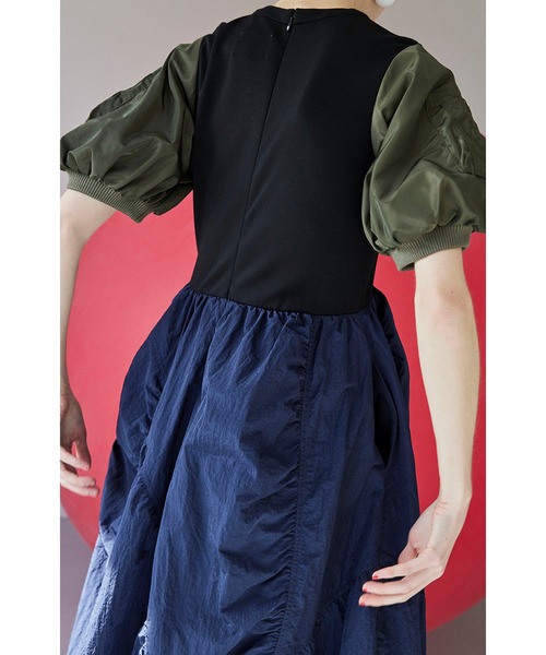 OMMO MA-1 HALF SLEEVE DOCKING OP ブルー