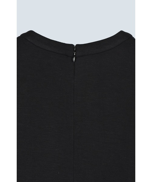 ワンピース OMMO QUILTING DOCKING VOLUME OP BLACK OMMO ONLINE STORE / ONEPIECE