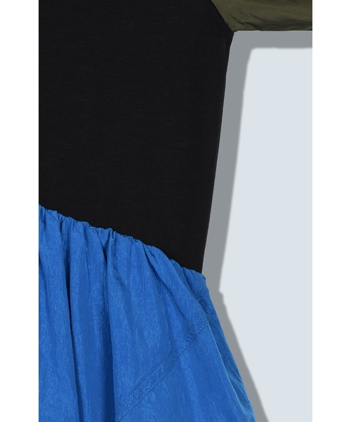 ワンピース OMMO MA-1 HALF SLEEVE DOCKING OP 36 OMMO ONLINE STORE / MA-1 HALF SLEEVE DOCKING OP