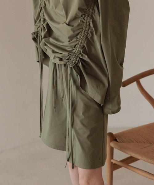 LOWRYS FARM（ローリーズファーム）の「オーシャンパシフィック／ラッシュＦドロスト　292204（ラッシュガード・レディース・ブラック/グリーン・FREE）」の11枚目の写真