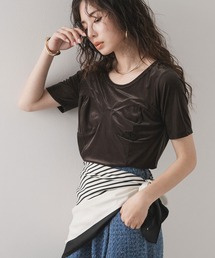 rectangle（レクタングル）の「ビスチェデザインシアーベロアトップス（Tシャツ/カットソー）」