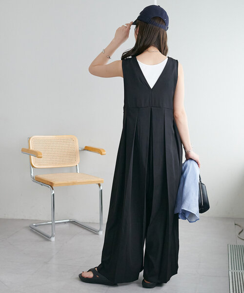 セール】【WEB限定】プリーツサロペット（サロペット/オーバーオール