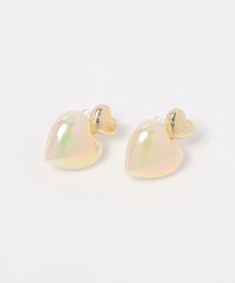FOREVER 21 | ダブルハートノンホールピアス(イヤリング)