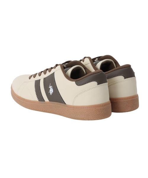 U.S. POLO ASSN.(ユーエスポロアッスン)の「U.S. POLO ASSN ラインデザイン カジュアル ローカットスニーカー(スニーカー・レディース・ブラック/ホワイト/ベージュ・22.5cm/23.0cm/23.5cm/24.0cm/24.5cm)」の13枚目の写真