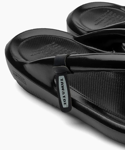 TAW&TOE(トーアンドトー)の「TAW&TOE/トーアンドトー/ZEROVITY Flip Flop OG サンダル(サンダル・メンズ・ブラック系その他/シルバー/パープル・L/XL/2XL/M)」の9枚目の写真