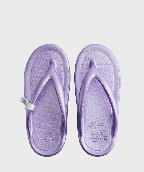 TAW&TOE(トーアンドトー)の「TAW&TOE/トーアンドトー/ZEROVITY Flip Flop OG サンダル(サンダル・メンズ・ブラック系その他/シルバー/パープル・L/XL/2XL/M)」の14枚目の写真
