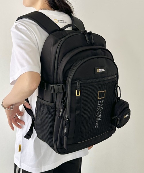NATIONAL GEOGRAPHIC ブラックリュック セール】【日本未発売/WEB限定】NATIONAL GEOGRAPHIC(ナショナル