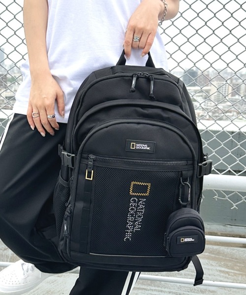 NATIONAL GEOGRAPHIC ブラックリュック セール】【日本未発売/WEB限定】NATIONAL GEOGRAPHIC(ナショナル