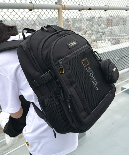 NATIONAL GEOGRAPHIC ブラックリュック セール】【日本未発売/WEB限定】NATIONAL GEOGRAPHIC(ナショナル
