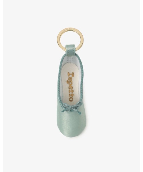 Repetto(レペット)の「〔WEB限定〕ミニ ショーソン キーリング / A0097S(キーホルダー・レディース・ライトグリーン・FREE)」の4枚目の写真