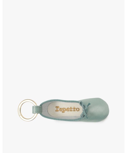 Repetto(レペット)の「〔WEB限定〕ミニ ショーソン キーリング / A0097S(キーホルダー・レディース・ライトグリーン・FREE)」の3枚目の写真