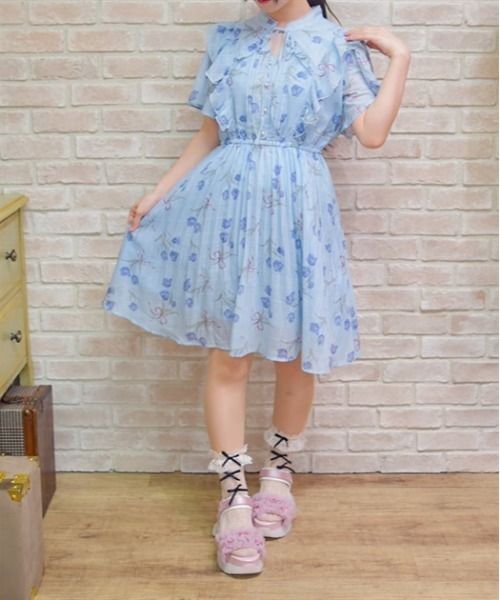日本未入荷★CHICLINE★チューリップマーメイドワンピース 日本未入荷☆CHICLINE☆チューリップマーメイドワンピース