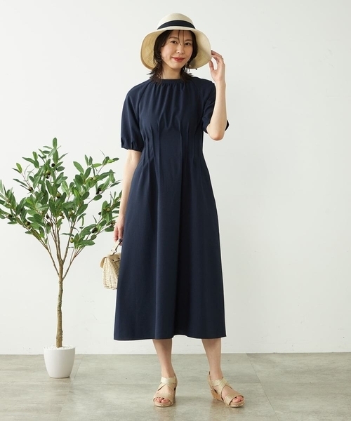 a.v.v（アーヴェヴェ）の「【洗える】リボンブレードハット（ハット・レディース・サンドベージュ/ベージュ・38）」の17枚目の写真