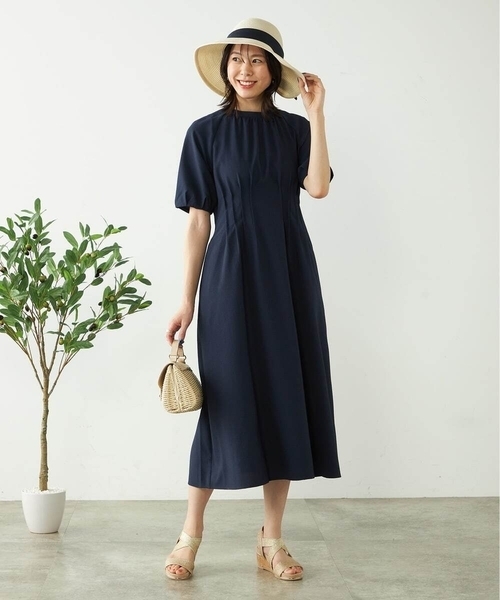 a.v.v（アーヴェヴェ）の「【洗える】リボンブレードハット（ハット・レディース・サンドベージュ/ベージュ・38）」の19枚目の写真