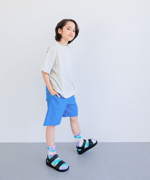 BAYFLOW（ベイフロー）の「[元気なビタミンカラー♪]アソートプリントビッグT(KIDS)（Tシャツ/カットソー・キッズ・アイボリー/ライトグリーン/オレンジ/パープル・110cm/120cm/130cm/140cm/150cm）」の8枚目の写真