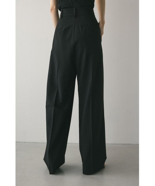 STYLEMIXER（スタイルミキサー）の「【WEB限定】ベーシックツータックパンツロング（スラックス・レディース・アイボリー/グレー/ブラック/ベージュ・SMALL/MEDIUM）」の5枚目の写真