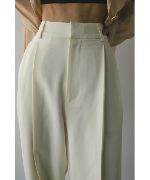 STYLEMIXER（スタイルミキサー）の「【WEB限定】ベーシックツータックパンツロング（スラックス・レディース・アイボリー/グレー/ブラック/ベージュ・SMALL/MEDIUM）」の15枚目の写真