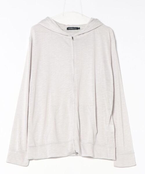 improves（インプローブス）の「TRサマーニット パーカー（パーカー・メンズ・カーキ/ターコイズブルー/ネイビー/ブラック/イエロー/グレー・LARGE/MEDIUM）」の3枚目の写真