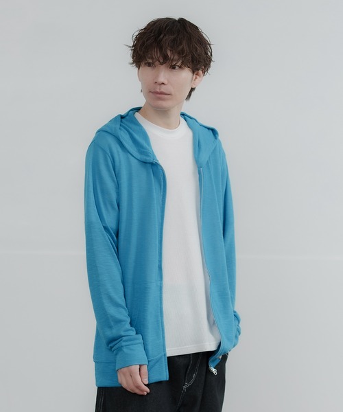 improves（インプローブス）の「TRサマーニット パーカー（パーカー・メンズ・カーキ/ターコイズブルー/ネイビー/ブラック/イエロー/グレー・LARGE/MEDIUM）」の15枚目の写真