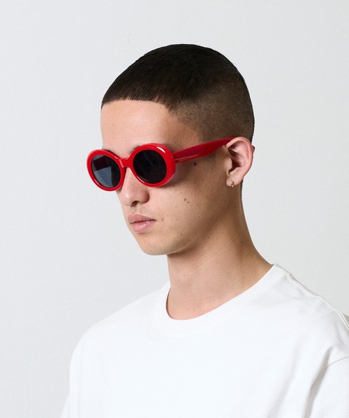 BIG FRAME SUNGLASSES / ビッグ ラウンド フレーム サングラス - UV