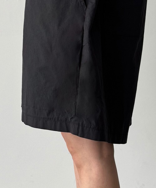 CANAL JEAN（キャナルジーン）の「El mar　半袖ミニジャンプスーツ（つなぎ/オールインワン・レディース・チャコールグレー/ベージュ・ONE SIZE）」の17枚目の写真