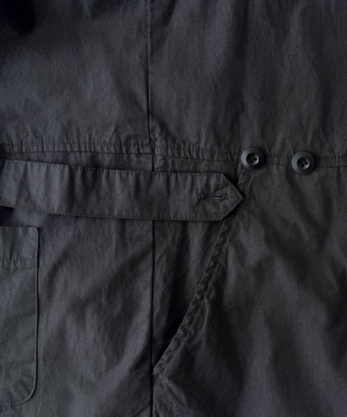 CANAL JEAN（キャナルジーン）の「El mar　半袖ミニジャンプスーツ（つなぎ/オールインワン・レディース・チャコールグレー/ベージュ・ONE SIZE）」の18枚目の写真