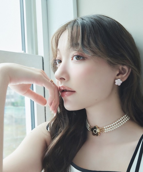 国内配送★MARY QUANT★アクリルカバー ピアス ギフトにも◎ アクリルカバー ピアス（ピアス（両耳用））｜MARY QUANT