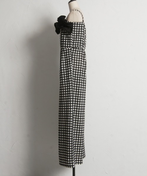 tocco closet(トッコ クローゼット)の「【ZOZO限定】アソートカットジョーゼットフリルオールインワン(つなぎ/オールインワン・レディース・ドット/チェック・M)」の20枚目の写真