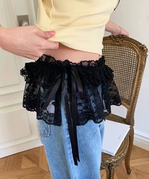 ammy.（エイミードット）の「【 ammy. / エイミードット 】 レイヤード フリル コットン 巻きスカート（スカート）」