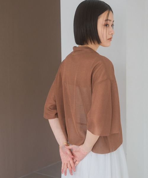 シアーカイキンニットカーディガン オレンジ 楽天市場】【アウトレット！30%OFF】シンゾーン THE SHINZONE