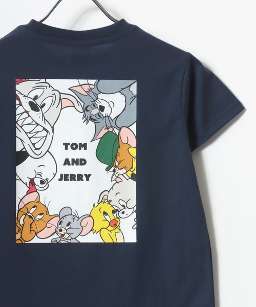 Tom＆Jelly トムとジェリー Tシャツ バックプリント Cartoon Tom＆Jelly トムとジェリー Tシャツ バックプリント Cartoon