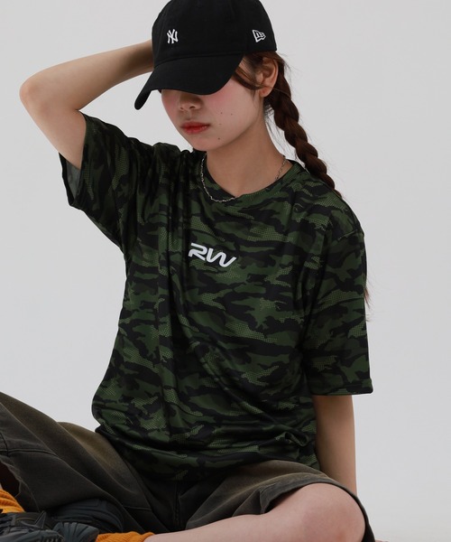 FUNALIVE(ファンアライブ)の「ユニセックス ドライ 迷彩 クルーネックTシャツ(Tシャツ/カットソー・メンズ・ブルー系その他2/グレー系その他/グリーン系その他2/グレー系その他2/ブルー系その他/グリーン系その他・M/LL/L)」の1枚目の写真