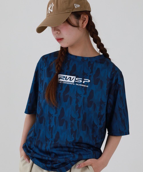 FUNALIVE(ファンアライブ)の「ユニセックス ドライ 迷彩 クルーネックTシャツ(Tシャツ/カットソー・メンズ・ブルー系その他2/グレー系その他/グリーン系その他2/グレー系その他2/ブルー系その他/グリーン系その他・M/LL/L)」の6枚目の写真